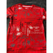 New Balance 10 / red Elevate Your Sporty Style New Balance * True Red & Black Crewneck Tee SZ 10 k206