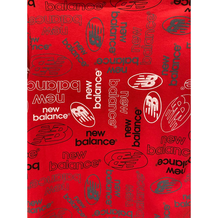 New Balance 10 / red Elevate Your Sporty Style New Balance * True Red & Black Crewneck Tee SZ 10 k206