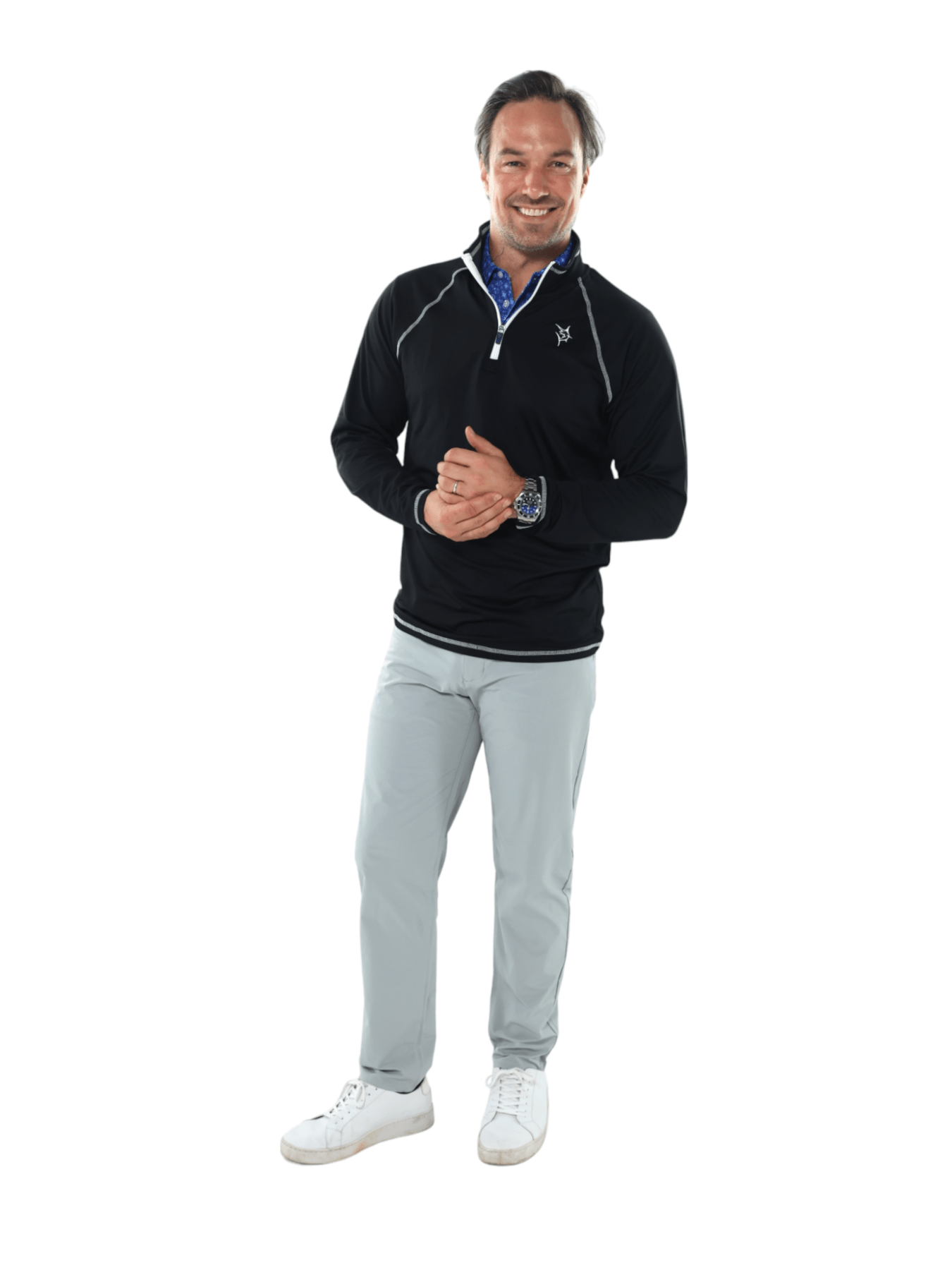 New Harbor Quarter Zip Pullover - Performance Golf & Resort Wear - Triniskies
