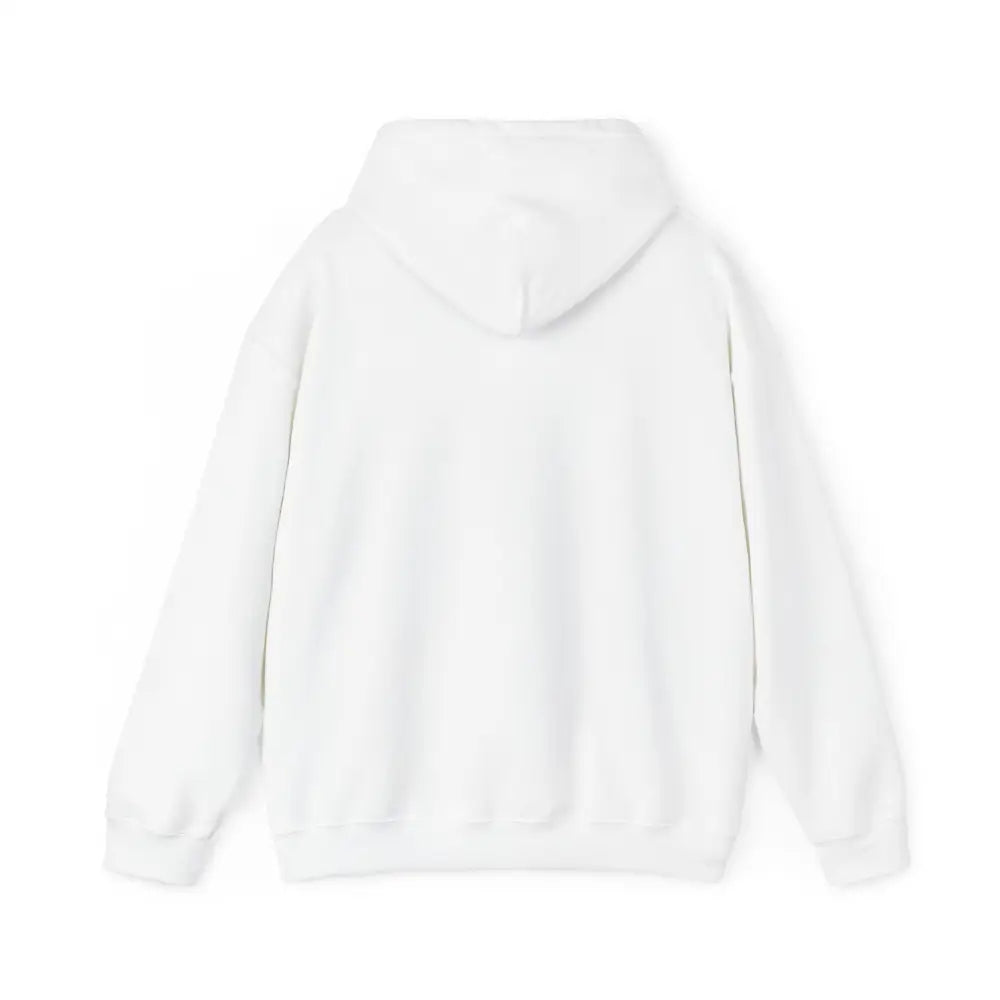 Plain white polyester blend NYC graphic hoodie with long sleeves