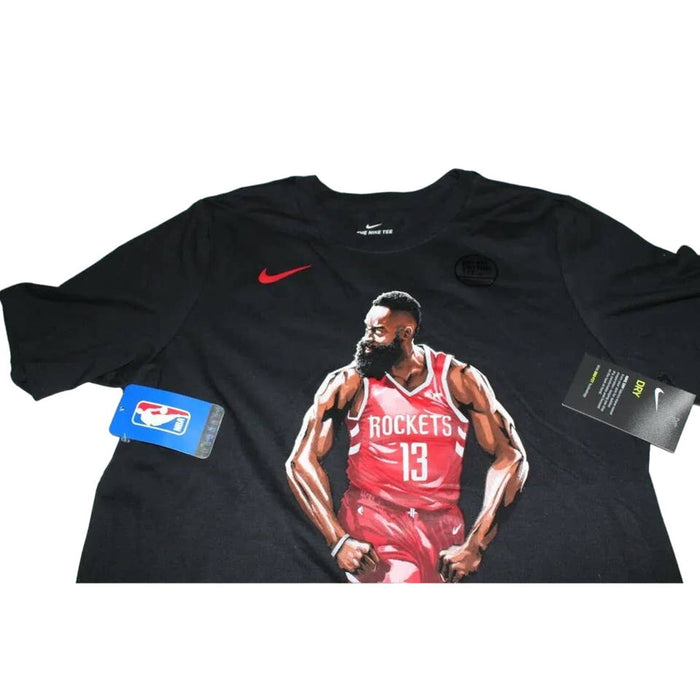 Nike medium / black Nike Youth James Harden Houston Rockets Dri-Fit T-Shirt - Size Medium * k325