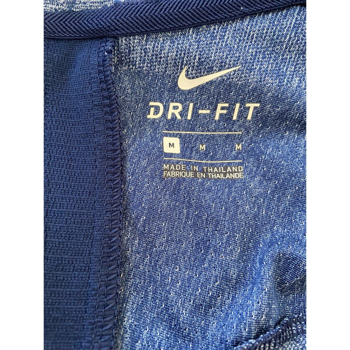 Nike Medium / Blue Nike Sri Fit Quarter-Zip Men's Long Sleeve Shirt *  Preowned Medium mens 416