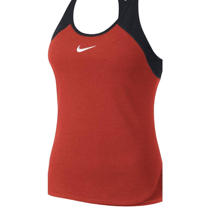 Nike Nike Womens Dry Fit Tank Top - Orange/Black