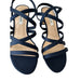 Nina Shoes NINA Genaya Women’s New Navy Luster Heels with Adjustable Ankle Strap Size 9.5 M