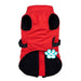 Norblack Norwhite XXLarge / Red Norbi Pet Warm Jacket XXL - Harness Design, Comfortable & Stylish