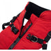 Norblack Norwhite XXLarge / Red Norbi Pet Warm Jacket XXL - Harness Design, Comfortable & Stylish