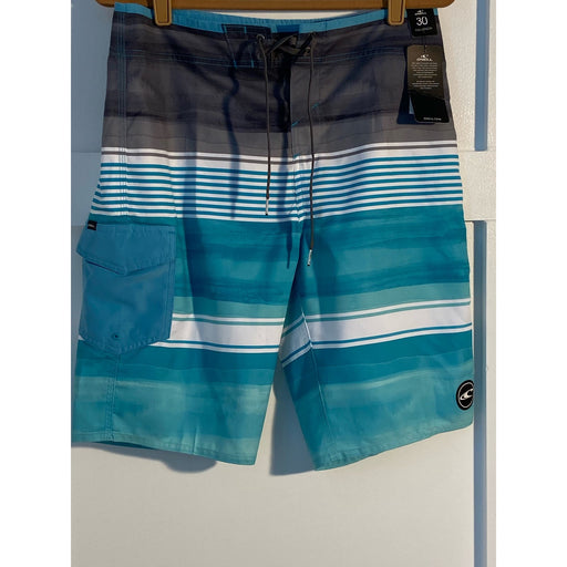 O'Neill 30 / Blue O'Neill Men's Full-Length Board Shorts - Stylish Comfort in Size 30 * MS19