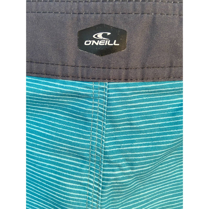 O'Neill ONEILL striped swim trunks boys shorts SZ 40 MS20