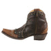 Old Gringo Old Gringo Women's Ankle Boots Size 9.5 Brown Star Inlay Studded Accents