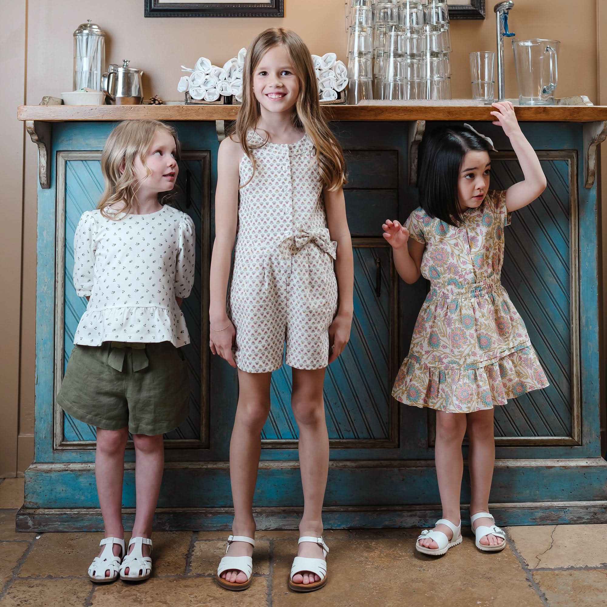 Organic Cotton Knit Peplum Top for Girls – Hope & Henry - Triniskies