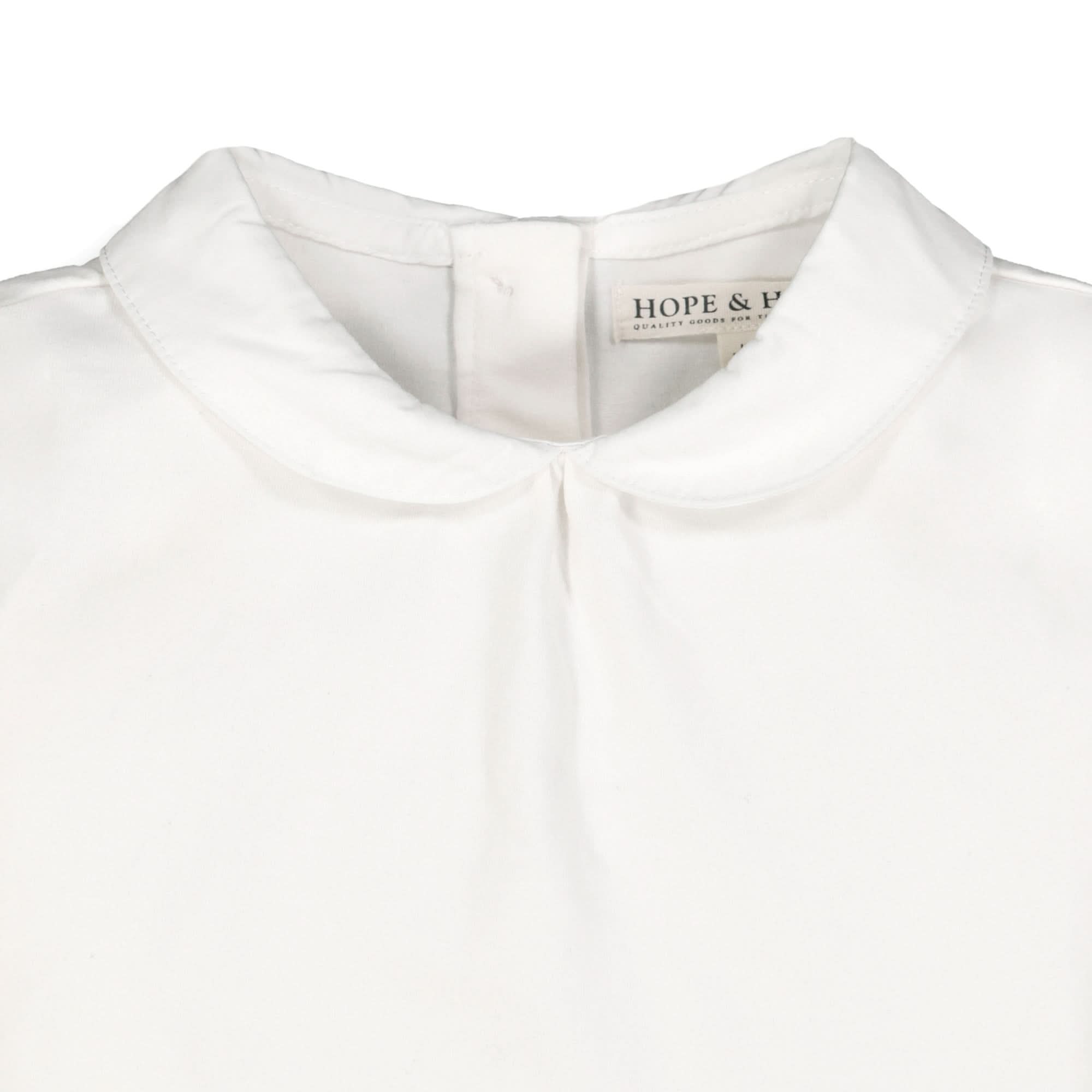 Organic Cotton Knit Top with Peter Pan Collar – Girls | Hope & Henry - Triniskies