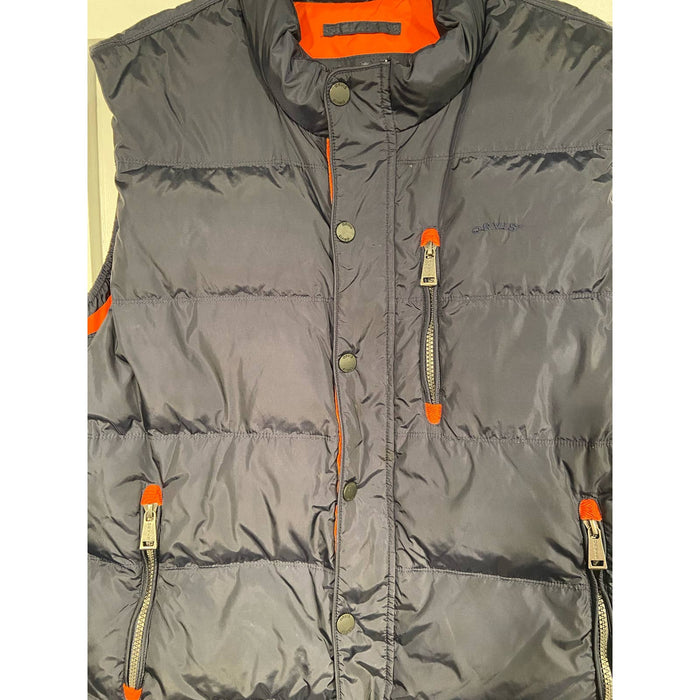 Orvis Orvis puffer for classic men’s vest, size large, navy blue MC09