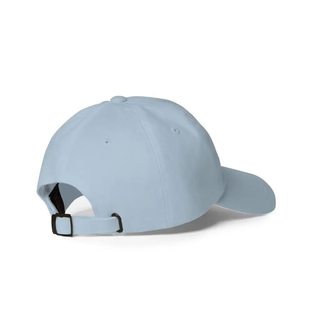 Light blue Go With the Flow Otter minimalist wildlife dad cap