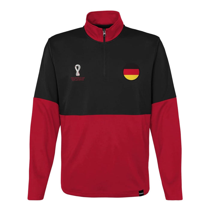 Outerstuff Small / Red /Black "FIFA World Cup Germany Kids' 1/4 Zip Top Sz S-8" *  K7