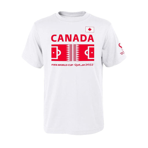 Outerstuff XL / White Outerstuff Men's FIFA World Cup Local Pitch Tee - Size XL* Canada Edition M1219