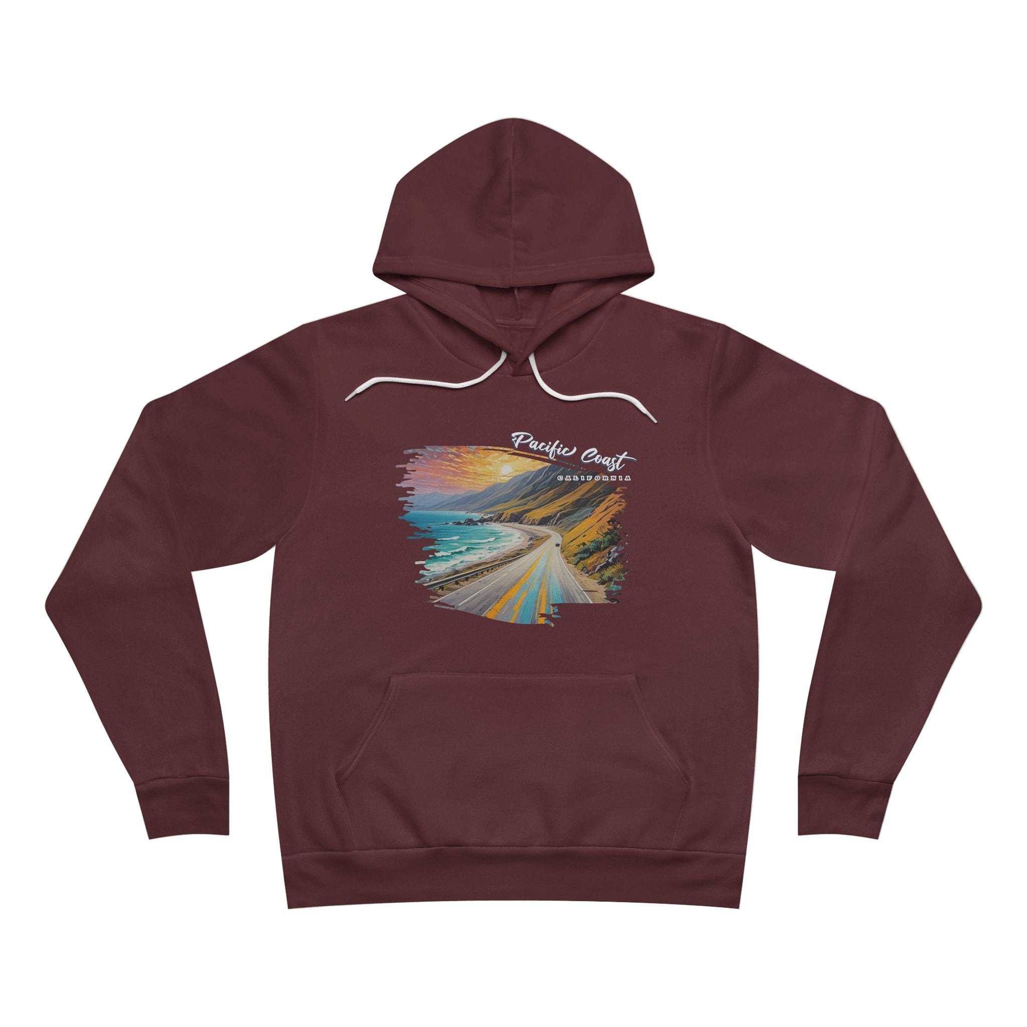 Pacific Coast Highway California Hoodie Embrace Coastal Adventure in Style! - Triniskies