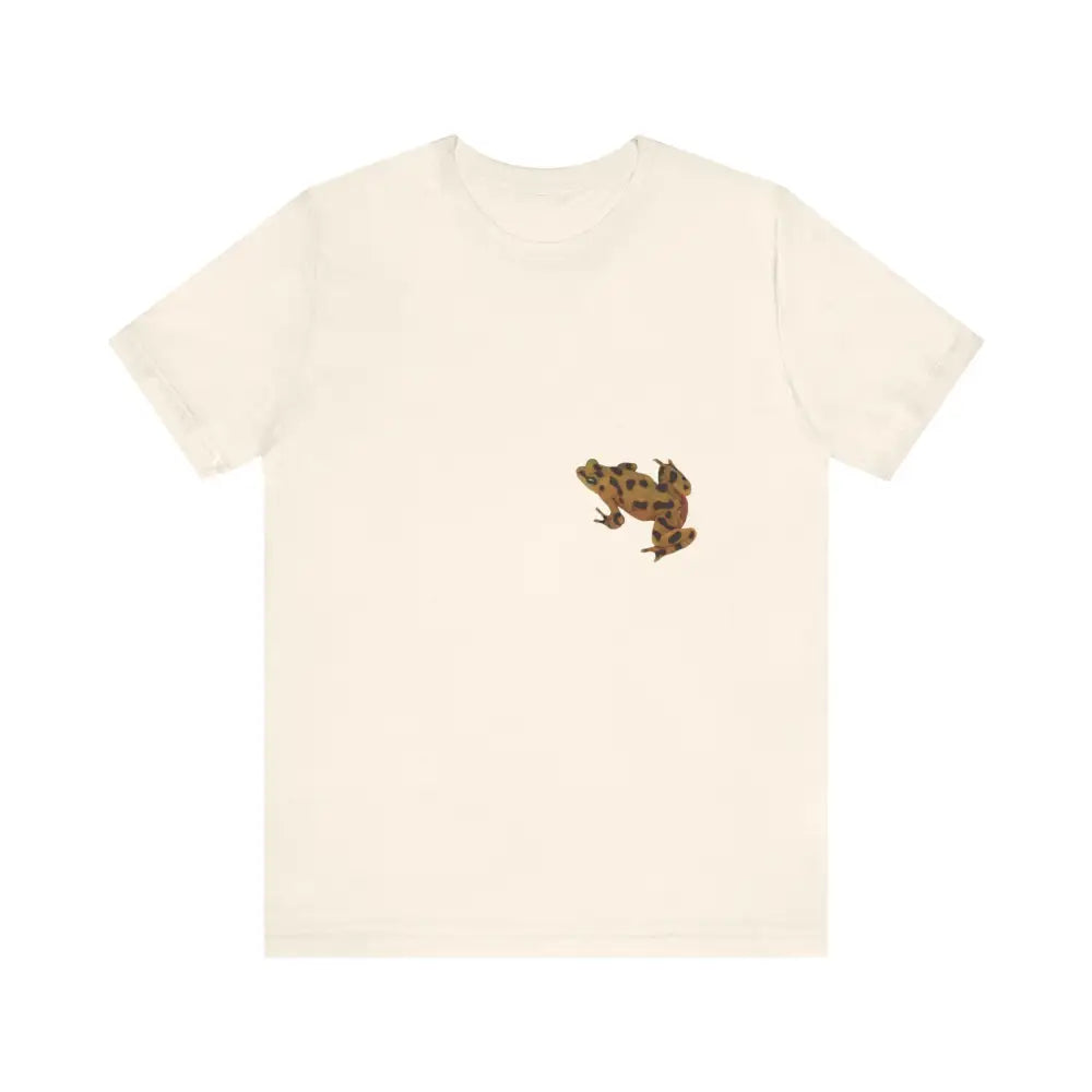 Panamanian golden frogs on cream classic unisex jersey short sleeve tee