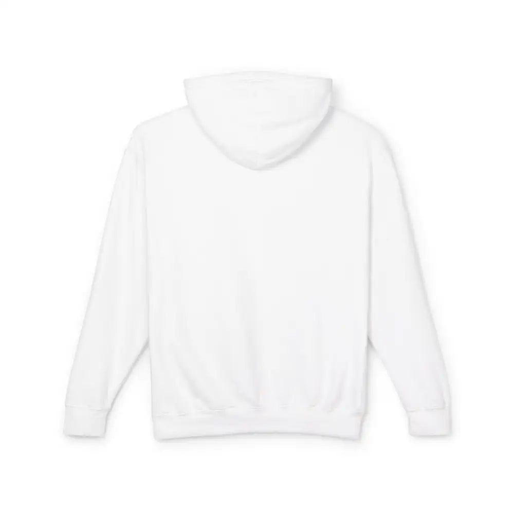Paris France Eiffel Tower graphic on plain white hoodie