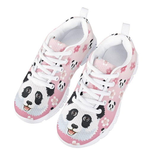 Parprinty multi / 1 Parprinty Boys & Girls Cute Cat Dog Print Running Tennis Shoes, SZ 32 / 1