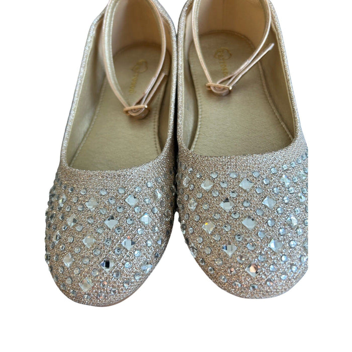 Parrosoo Parrosoo Lanie-817 Girls' Party Shoes: Perfect for Events & Flower Girls, SZ 1