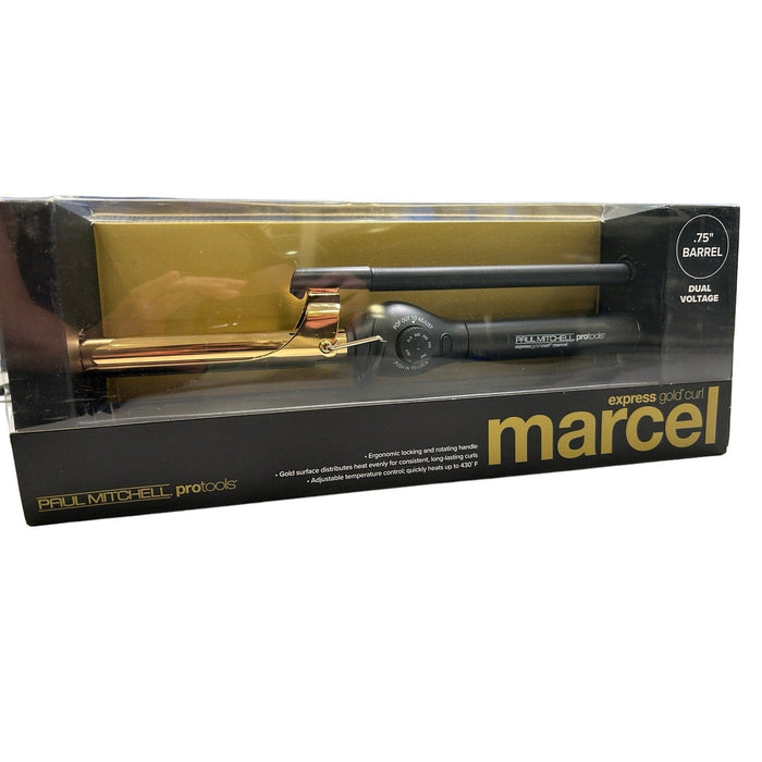 PAUL MITCHELL Multicolor PAUL MITCHELL Pro Express Gold Titanium Curling Iron, Fast-Heating .75” Barrel