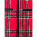 Paw&Tail Paw & Tail Red Plaid Dog Vest - Size S Pet Apparel Adorable Warm and Cozy