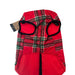 Paw&Tail Paw & Tail Red Plaid Dog Vest - Size S Pet Apparel Adorable Warm and Cozy