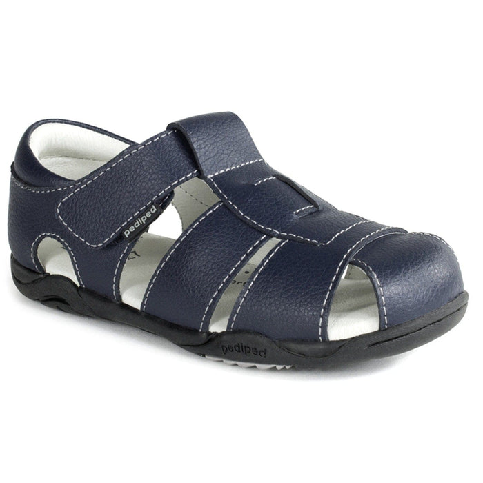 pediped 8.5 / Navy "Pediped Sydney Kids Sandals, Navy, Size 8.5US". MSRP 55