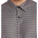 Perry Ellis Large / Multicolor Perry Ellis Men's Triangle Print Button-Down Shirt * L Jacquard Elegance M1307