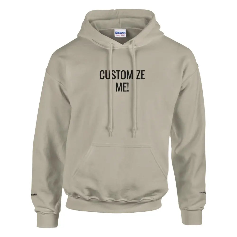 Custom family vacation graphic unisex pullover hoodie with pouch pocket