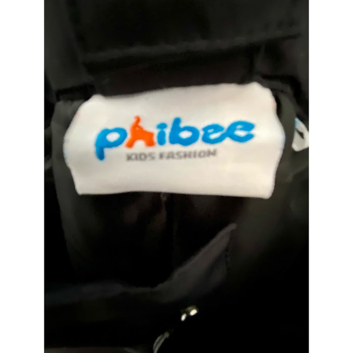 Phibee 18 / Black Phibee Outdoor Ski Pants Bib: Functional and Waterproof SZ 18 Youth MSRP$150