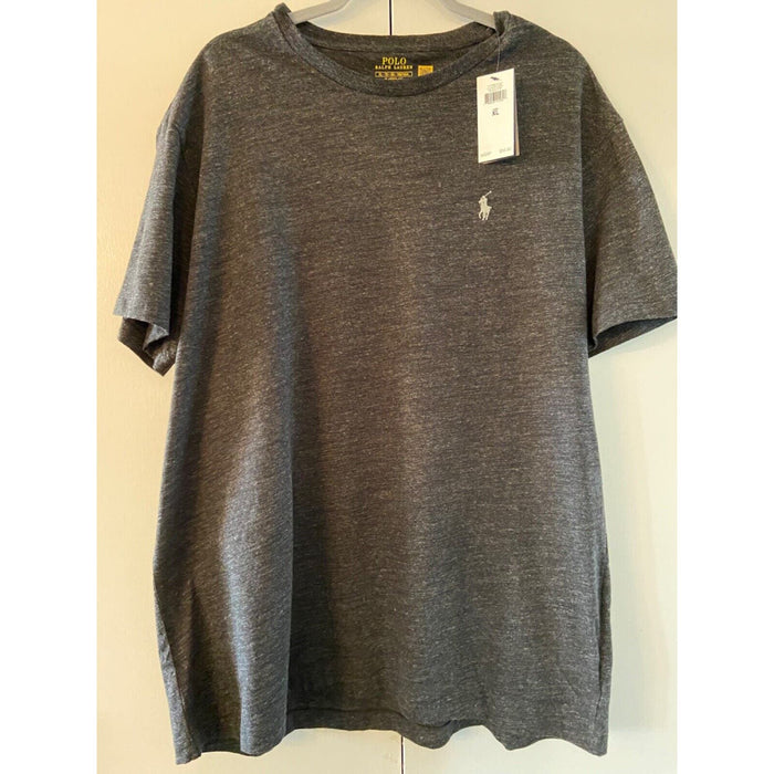 Polo Ralph Lauren XL / Grey Polo Ralph Lauren Pony Crew Neck T-Shirt - Grey, Size XL * MTS17