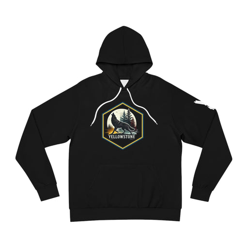 Printify All Over Prints 2XL / Seam thread color automatically matched to design Yellowstone National Park Predator Eyes Unisex Hoodie Cozy  Durable