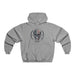 Printify Hoodie Athletic Heather / S Valor Skull Hoodie  Embrace Your Inner Warrior in Style!