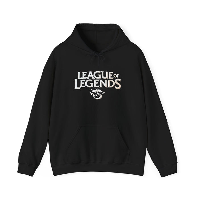 Printify Hoodie S / Black LEAGUE 2 Unisex Heavy Blend™ Hooded Sweatshirt