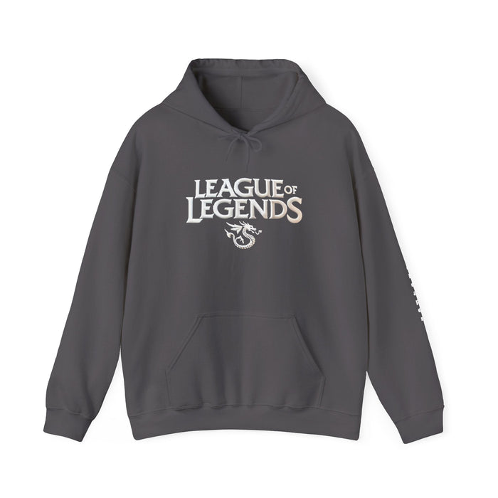 Printify Hoodie S / Charcoal LEAGUE 1 DiamondReaper  Unisex Heavy Blend™ Hooded Sweatshirt