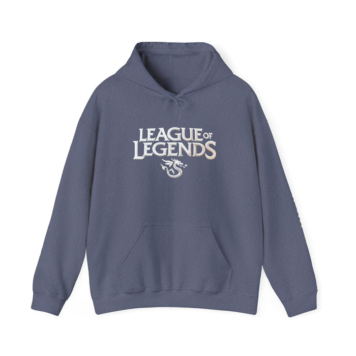 Printify Hoodie S / Heather Navy LEAGUE 2 Unisex Heavy Blend™ Hooded Sweatshirt