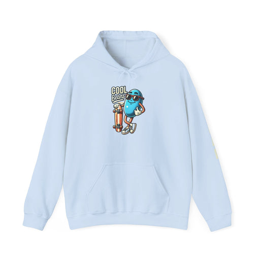 Printify Hoodie S / Light Blue Cool Beans Unisex Heavy Blend™ Hooded Sweatshirt