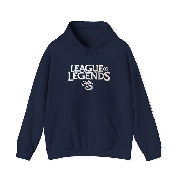 Printify Hoodie S / Navy LEAGUE 1 DiamondReaper  Unisex Heavy Blend™ Hooded Sweatshirt