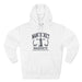 Printify Hoodie S / White Nantucket Massachusetts Graphic Sweatshirt Coastal-Inspired Pullover