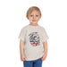 Printify Kids clothes Heather Dust / 2T Most Adorable Patriotic Sloth Graphic Tee - Free To Nap! Toddler T-Shirt 4th of July, Memorial Day, Labor Day