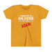 Printify Kids clothes Mustard / S Promoted to Big Sister Again -  Youth Tee for Young Trendsetters! Short Sleeve Cotton Crewneck