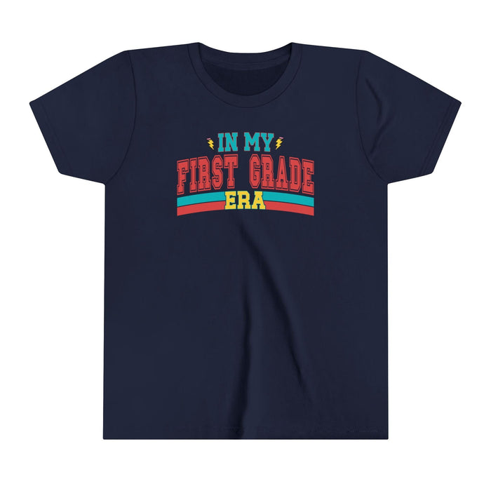 Printify Kids clothes Navy / S First Grade Era Youth Short Sleeve Tee - Comfortable and Stylish for Kids