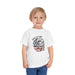 Printify Kids clothes White / 2T Most Adorable Patriotic Sloth Graphic Tee - Free To Nap! Toddler T-Shirt 4th of July, Memorial Day, Labor Day