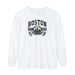 Printify Long-sleeve White / S Boston Graphic Long Sleeve T-Shirt  Classic City Style