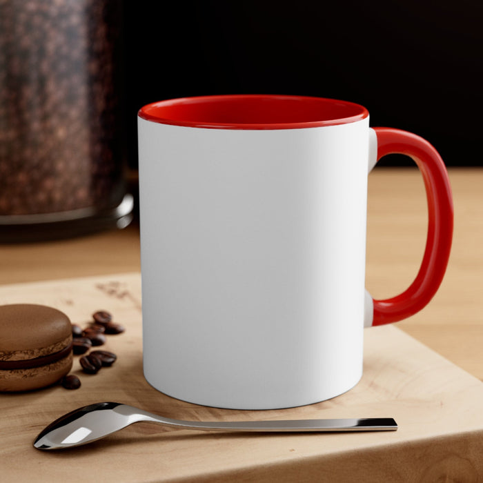 Printify Mug Great Gift Ideas Mug Shot with a Wink: Custom Accent Coffee Mug for a Splash of Color in Your Routine!