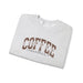 Printify Sweatshirt Ash / S Coffee Weather Graphic Sweatshirt for Cozy Winter Vibes