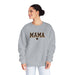 Printify Sweatshirt Athletic Heather / S Mama Varsity Retro Graphic Crewneck Sweatshirt – Classic Style for Every Season