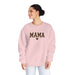 Printify Sweatshirt Classic Pink / S Mama Varsity Retro Graphic Crewneck Sweatshirt – Classic Style for Every Season