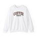 Printify Sweatshirt Coffee Weather Graphic Sweatshirt for Cozy Winter Vibes